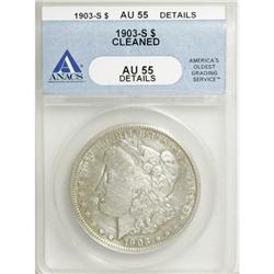 1903-S $1 AU55 ANACS