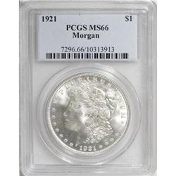 1921 $1 MS66 PCGS