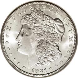 1921-S $1 MS66 NGC