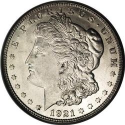 1921-S $1 MS66 NGC