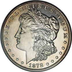 1878 7TF $1 Reverse of 1878 PR63 PCGS
