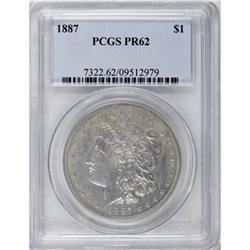 1887 $1 PR62 PCGS