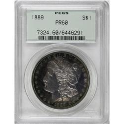 1889 $1 PR60 PCGS