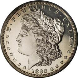 1893 $1 PR64 PCGS