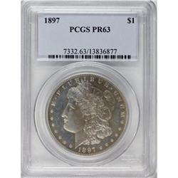 1897 $1 PR63 PCGS