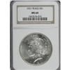 Image 1 : 1921 $1 MS64 NGC