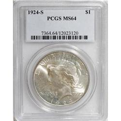 1924-S $1 MS64 PCGS