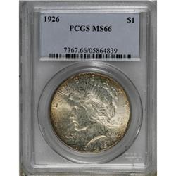 1926 $1 MS66 PCGS
