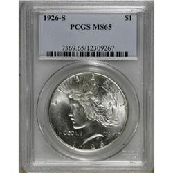 1926-S $1 MS65 PCGS