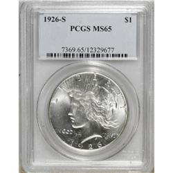 1926-S $1 MS65 PCGS