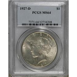 1927-D $1 MS64 PCGS