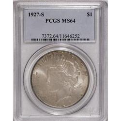 1927-S $1 MS64 PCGS