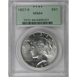1927-S $1 MS64 PCGS