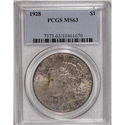 1928 $1 MS63 PCGS