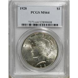 1928 $1 MS64 PCGS