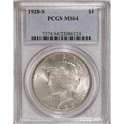 1928-S $1 MS64 PCGS