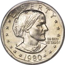 1980-P SBA$ MS68 PCGS