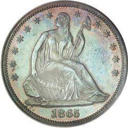 1865 50C Half Dollar, Judd-430, PR64 BN PCGS