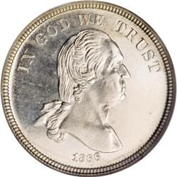 1866 5C Five Cents, Judd-470, Pollock-562, Low