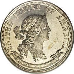 1870 25C Judd-895 PR65 Cameo PCGS