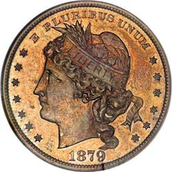 1879 $1 Goloid Metric Dollar, Judd-1626,