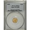 Image 3 : 1849 G$1 Open Wreath MS64 PCGS