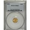 Image 3 : 1853 G$1 MS66 PCGS