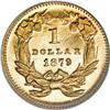 Image 2 : 1879 G$1 MS66 NGC