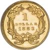 Image 2 : 1883 G$1 MS66 Prooflike NGC