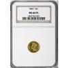 Image 3 : 1883 G$1 MS66 Prooflike NGC