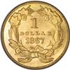 Image 2 : 1887 G$1 MS66 PCGS
