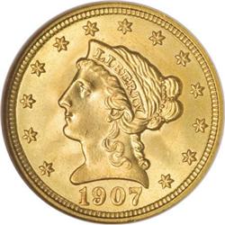 1907 $2 1/2 MS67 Star NGC