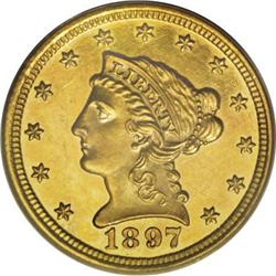 1897 $2 1/2 PR62 Deep Cameo PCGS