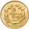 Image 2 : 1878 $3 MS62 PCGS