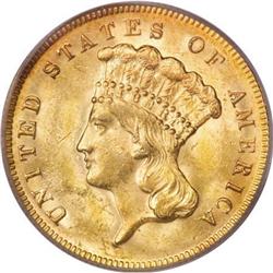 1878 $3 MS63 PCGS