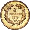 Image 2 : 1879 $3 MS64 PCGS