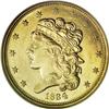 Image 1 : 1834 $5 Plain 4 MS62 NGC