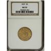 Image 1 : 1837 $5 AU53 NGC
