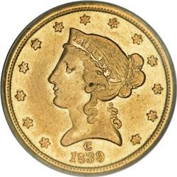 1839-C $5 VF30 PCGS
