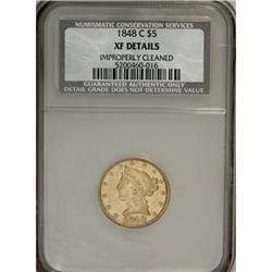 1848-C $5 XF Details NCS