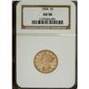 Image 1 : 1854 $5 AU58 NGC