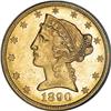 Image 1 : 1890-CC $5 MS62 PCGS