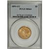 Image 3 : 1891-CC $5 MS64 PCGS