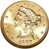 Image 1 : 1897 $5 MS65 NGC