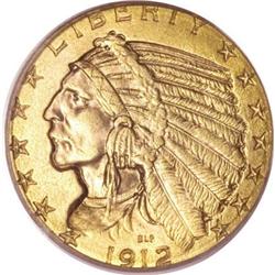1912 $5 MS63 PCGS