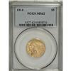 Image 1 : 1914 $5 MS62 PCGS