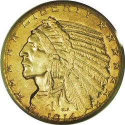 1914 $5 MS64 PCGS