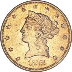 1873-S $10 XF45 PCGS