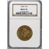 Image 1 : 1882 $10 MS61 Prooflike NGC