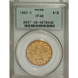 1882-O $10 XF40 PCGS